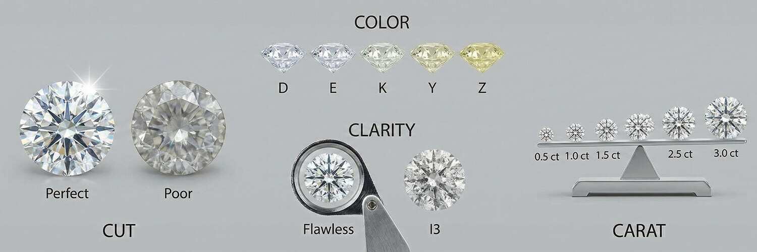 Pırlantada 4C Özelliği Nedir?